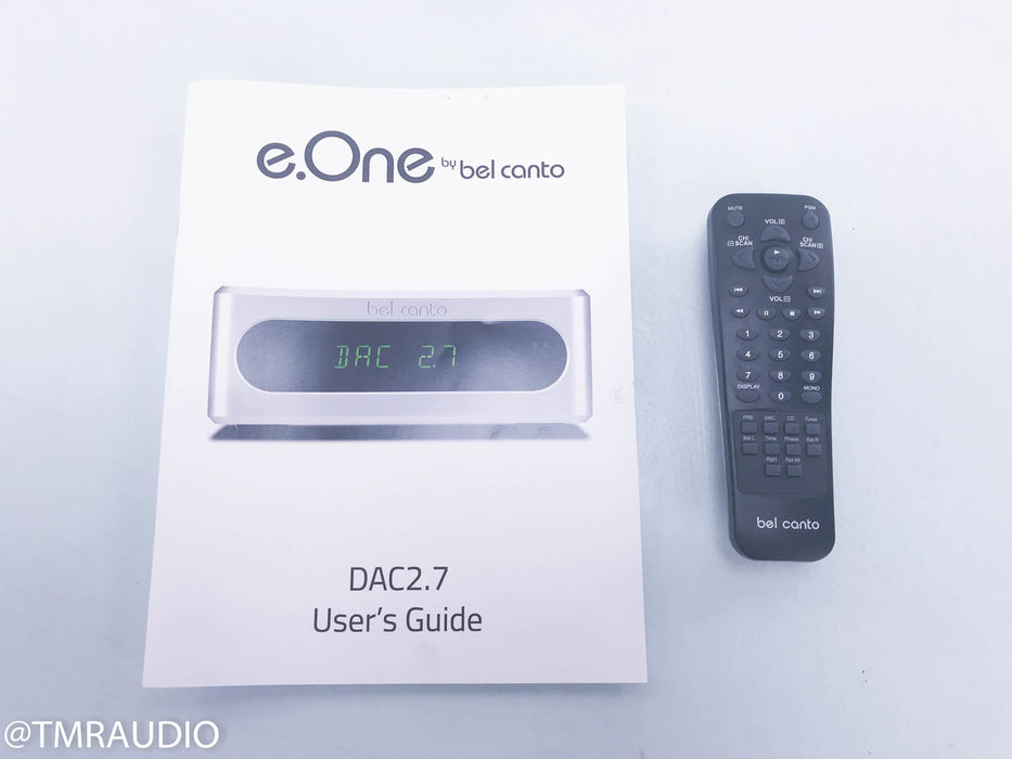 Bel Canto e.One DAC2.7 D/A Converter