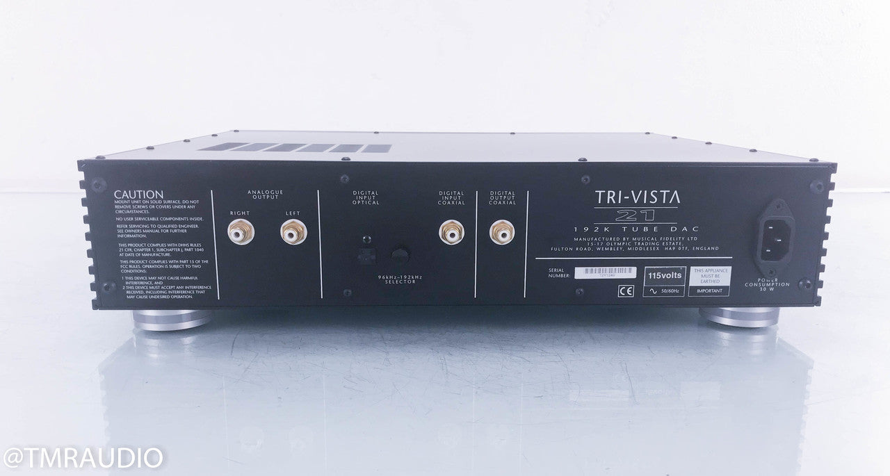 Musical Fidelity Tri-Vista 21 Tube DAC