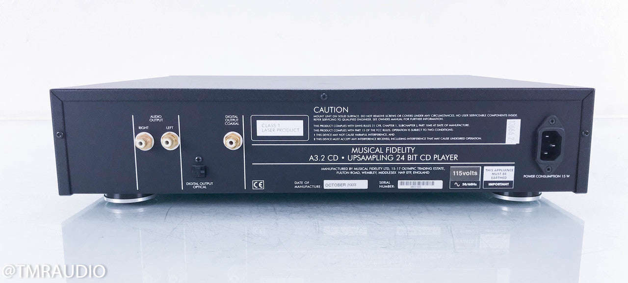 Musical Fidelity A3.2 Upsampling 24-Bit CD Player