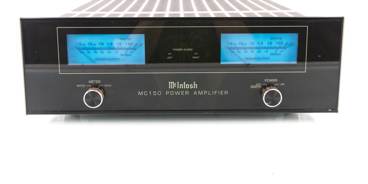 McIntosh MC150 Stereo Power Amplifier; MC-150 — The Music Room