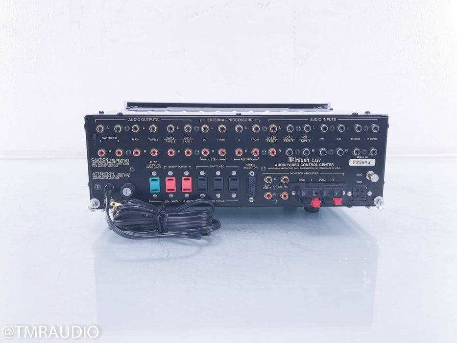 McIntosh C34V Stereo Preamplifier