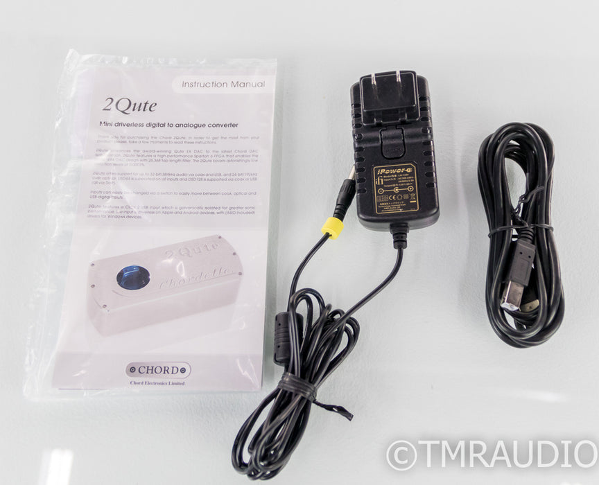 Chord Electronics 2Qute DAC; D/A Converter; DSD128; Low Noise Power Supply