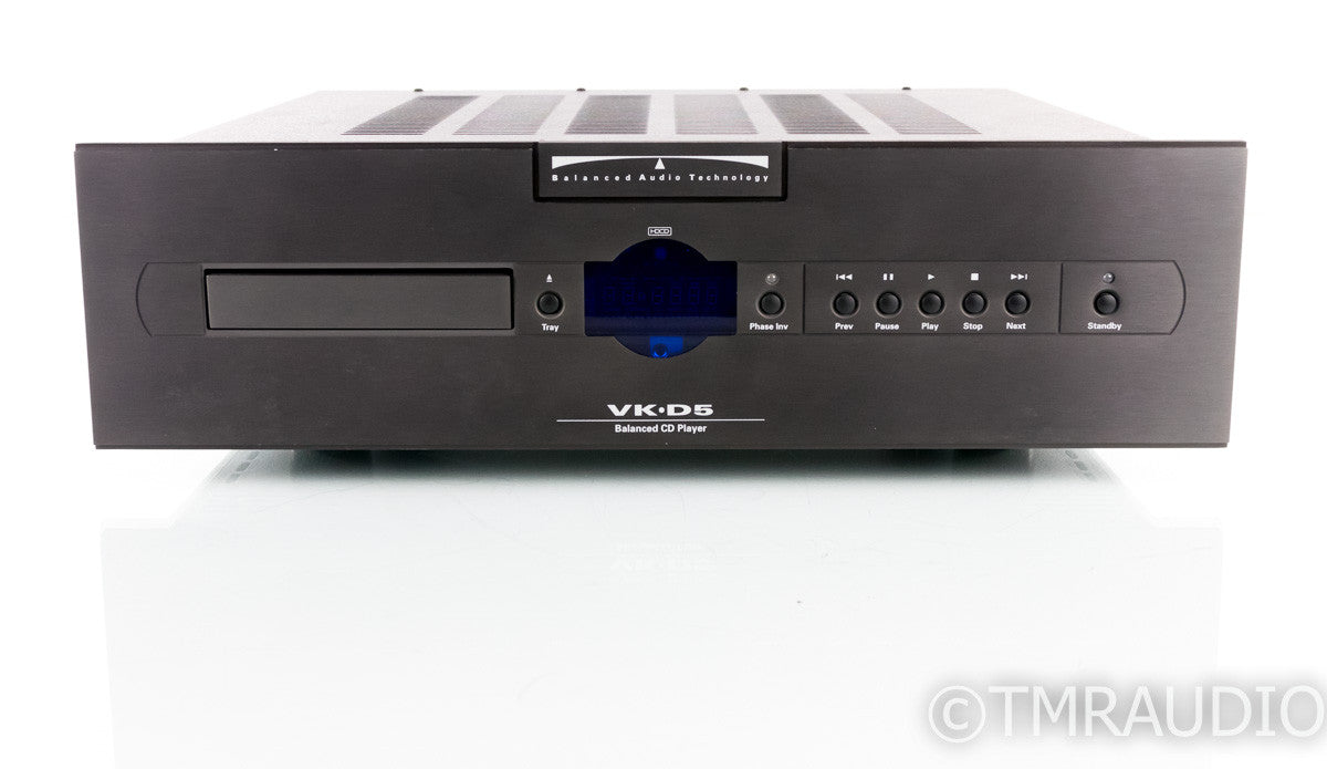 Balanced Audio Technology VK-D5 Tube CD / HDCD Player; VKD5 (No Remote)