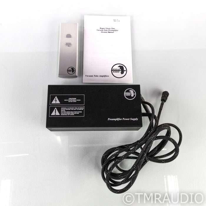 Rogue Audio R99 Stereo Tube Preamplifier; Remote; MM Phono