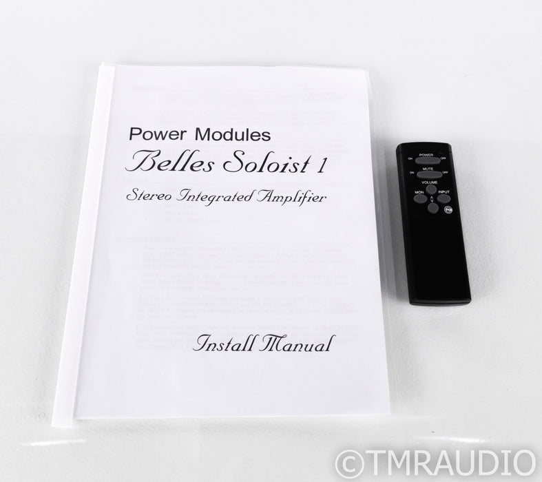 Belles Soloist 1 Stereo Integrated Amplifier; Remote