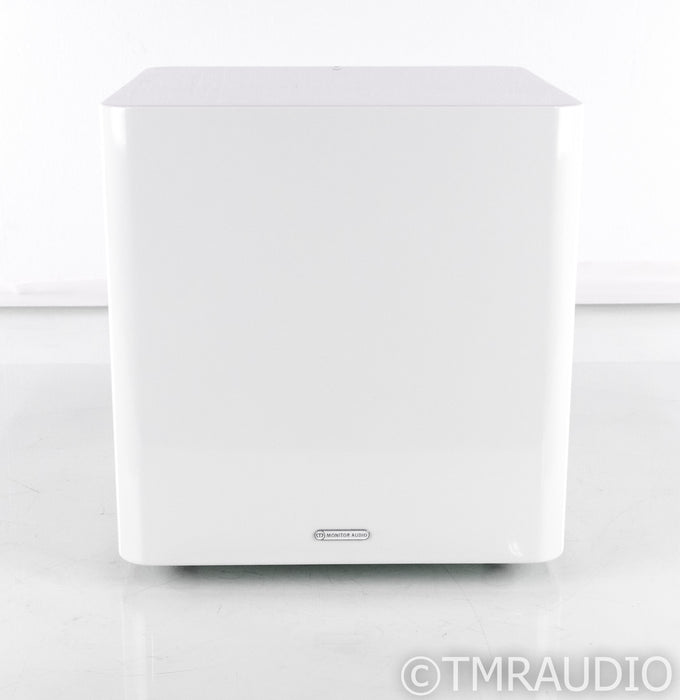Monitor Audio Radius 390 10" Powered Subwoofer; Gloss White