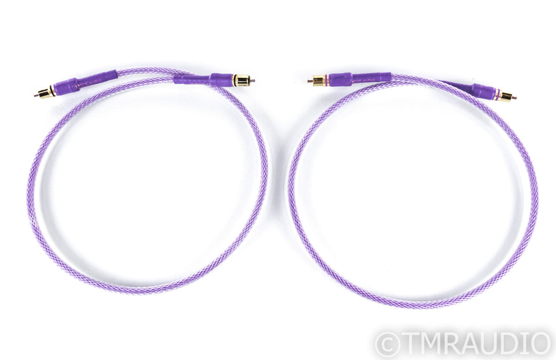 Silnote Poseidon Signature II RCA Cables; 1m Pair Interconnects