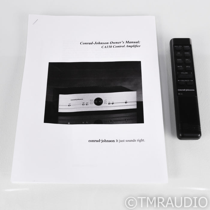Conrad Johnson CA150SE Stereo Integrated Amplifier; CA-150 SE; Remote