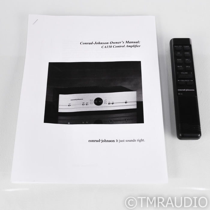 Conrad Johnson CA150SE Stereo Integrated Amplifier; CA-150 SE; Remote