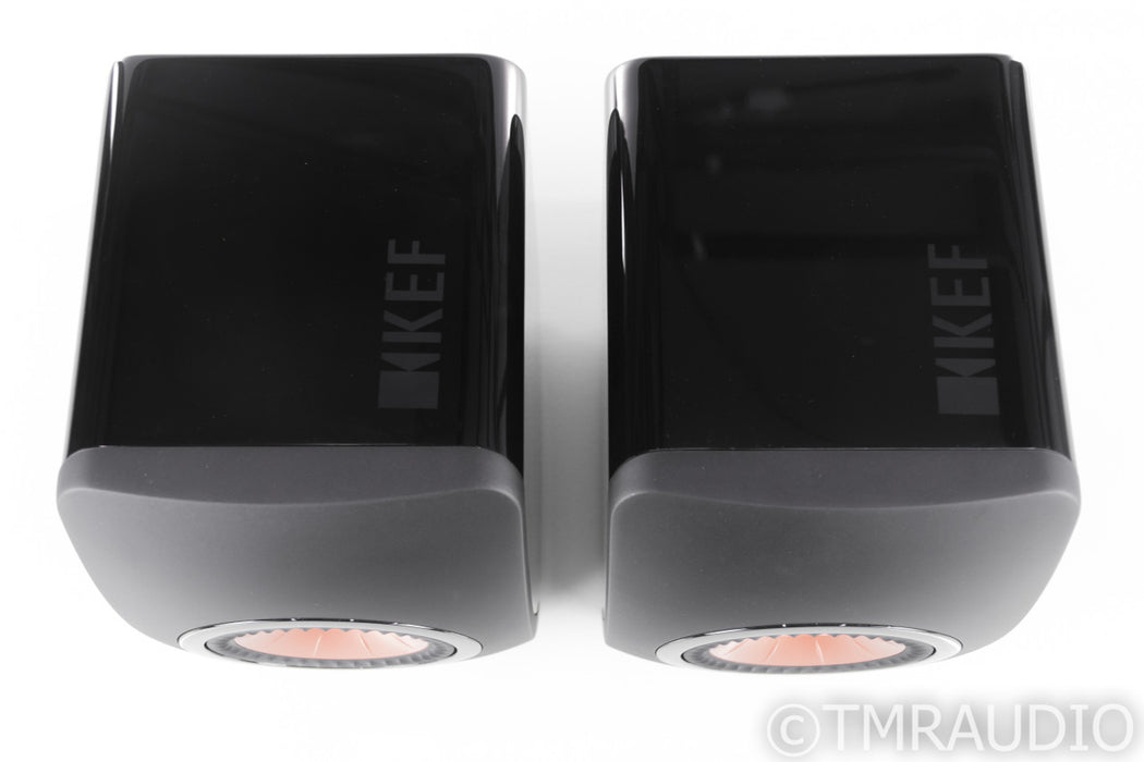 KEF LS50 Bookshelf Speakers; Black Pair; LS-50