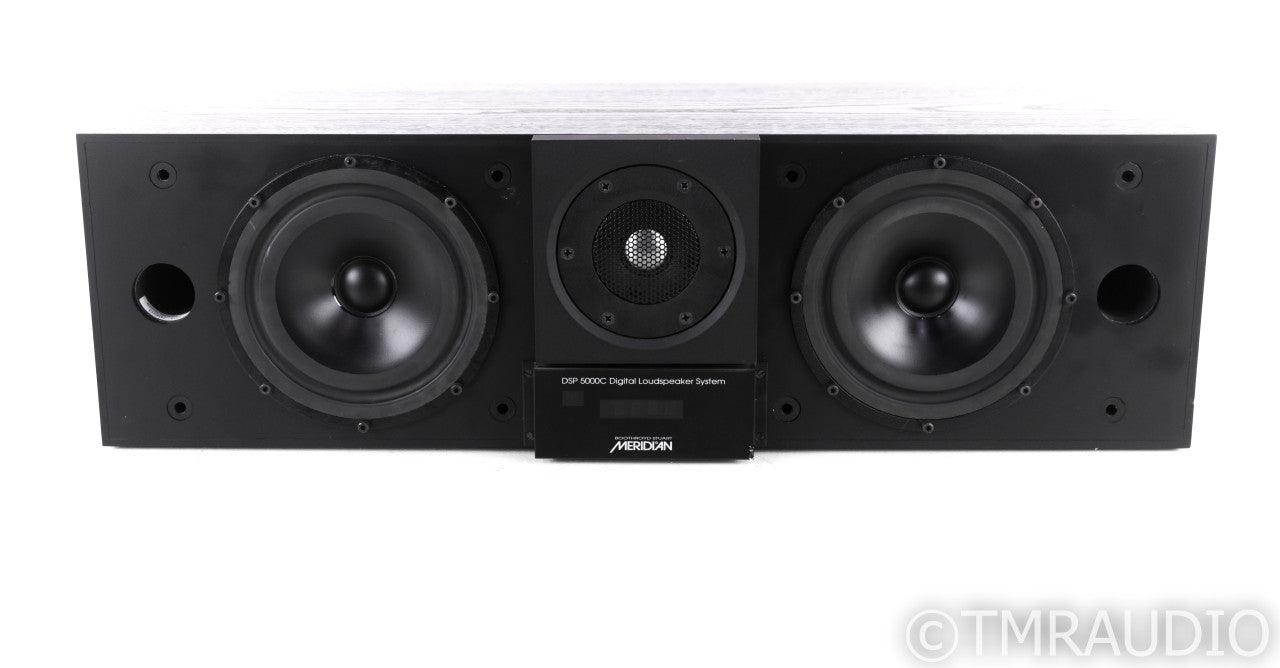 Meridian DSP5000C Digital Powered Center Channel Speaker; Black Finish