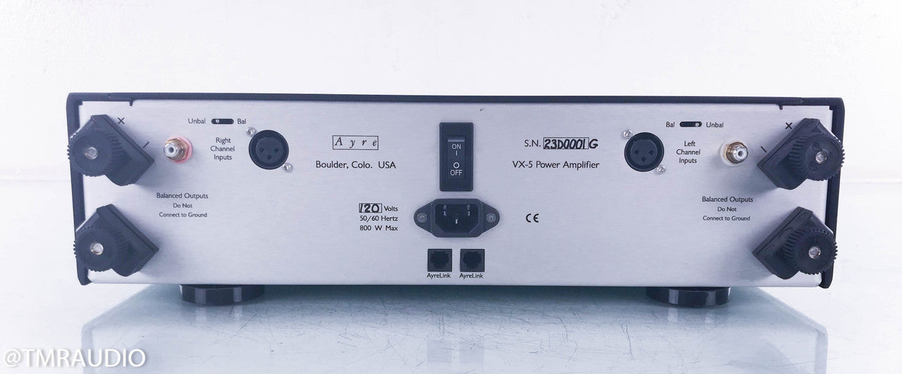 Ayre VX-5 Twenty Stereo Power Amplifier; VX5 (1/0)