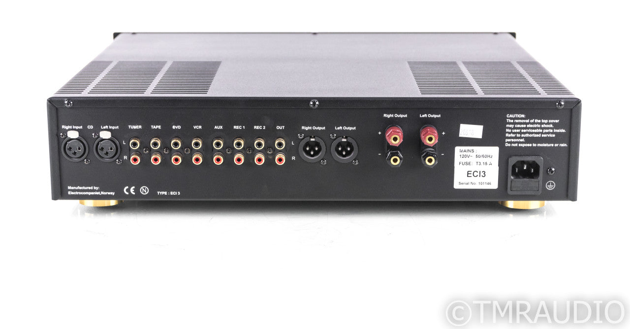 Electrocompaniet ECI 3 Stereo Integrated Amplifier; ECI3; Remote