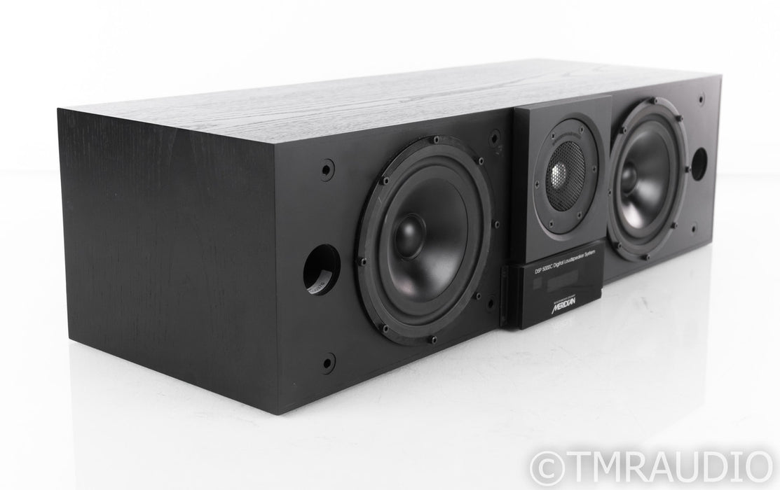 Meridian DSP5000C Digital Powered Center Channel Speaker; Black Finish