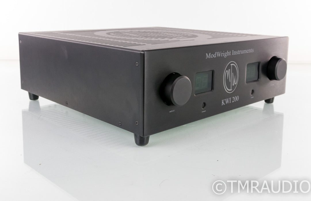Modwright KWI 200 Stereo Integrated Amplifier; KWI200; Remote; MM Phono