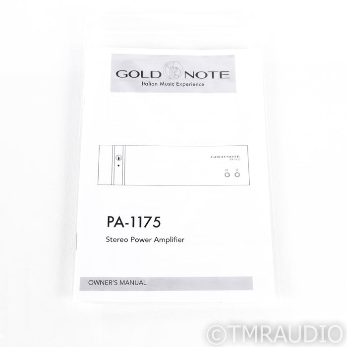 Gold Note PA-1175 Stereo / Mono Power Amplifier; PA1175