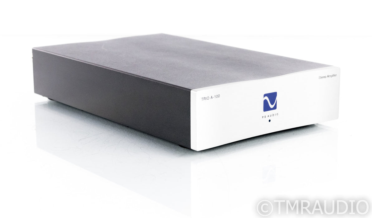 PS Audio Trio A-100 Stereo Power Amplifier; A100; AS-IS (Quiet Left Channel)