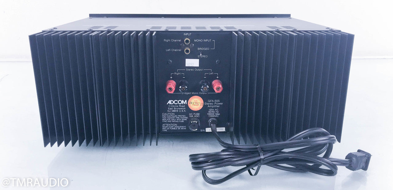 Adcom GFA-555 Stereo Power Amplifier