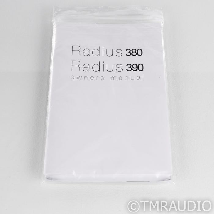 Monitor Audio Radius 390 10" Powered Subwoofer; Gloss White