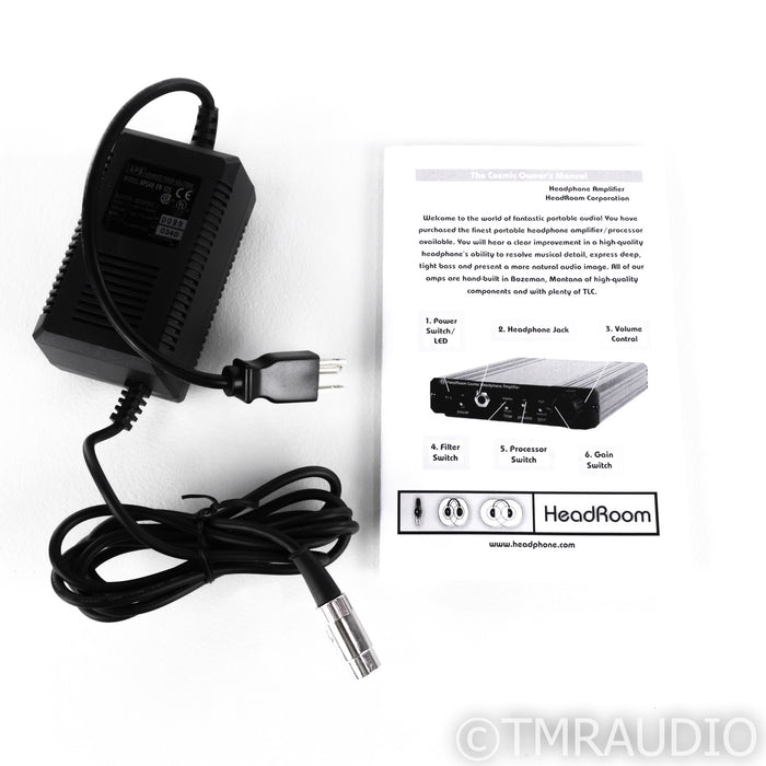 HeadRoom Cosmic Headphone Amplifier; Upgraded APS Remote DC Power Supply