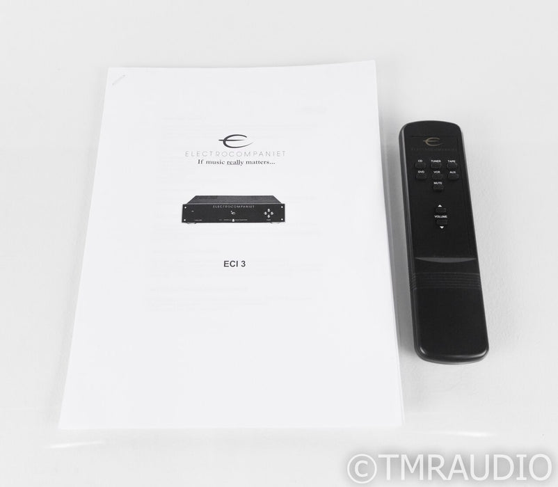 Electrocompaniet ECI 3 Stereo Integrated Amplifier; ECI3; Remote