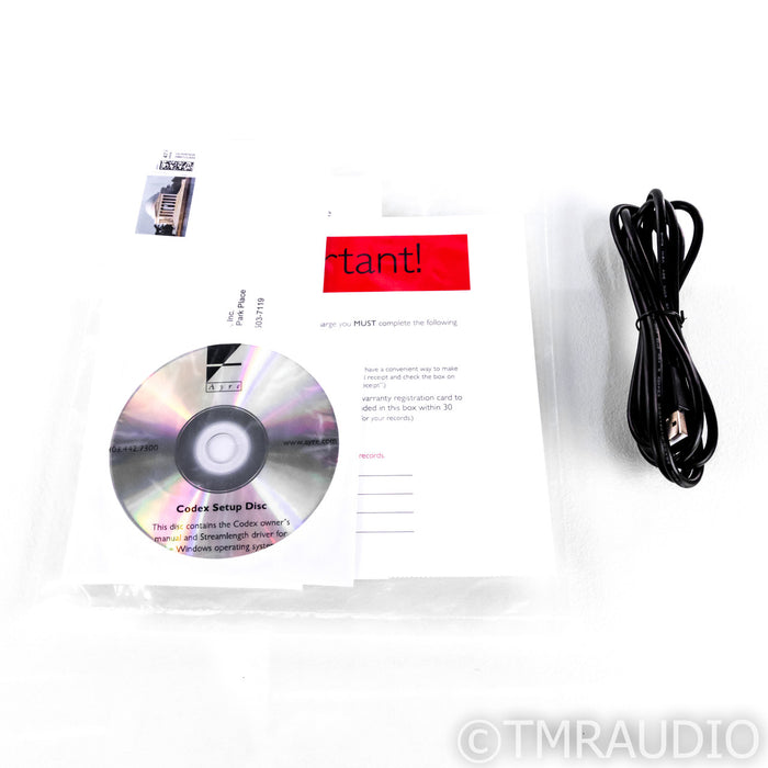 Ayre Codex USB DAC; D/A Converter
