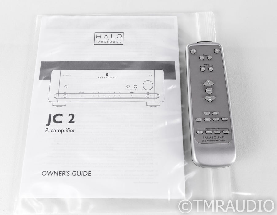 Parasound Halo JC2 Stereo Preamplifier; JC-2; Remote