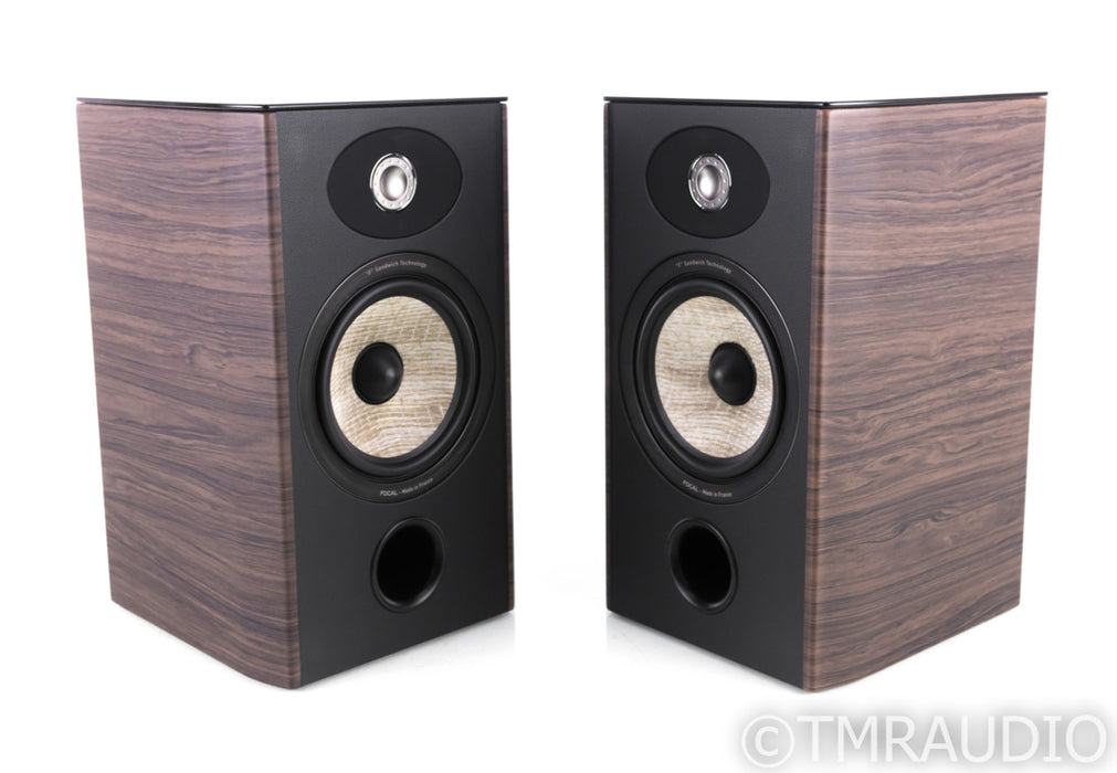 Focal Aria 906 Bookshelf Speakers; Walnut Pair