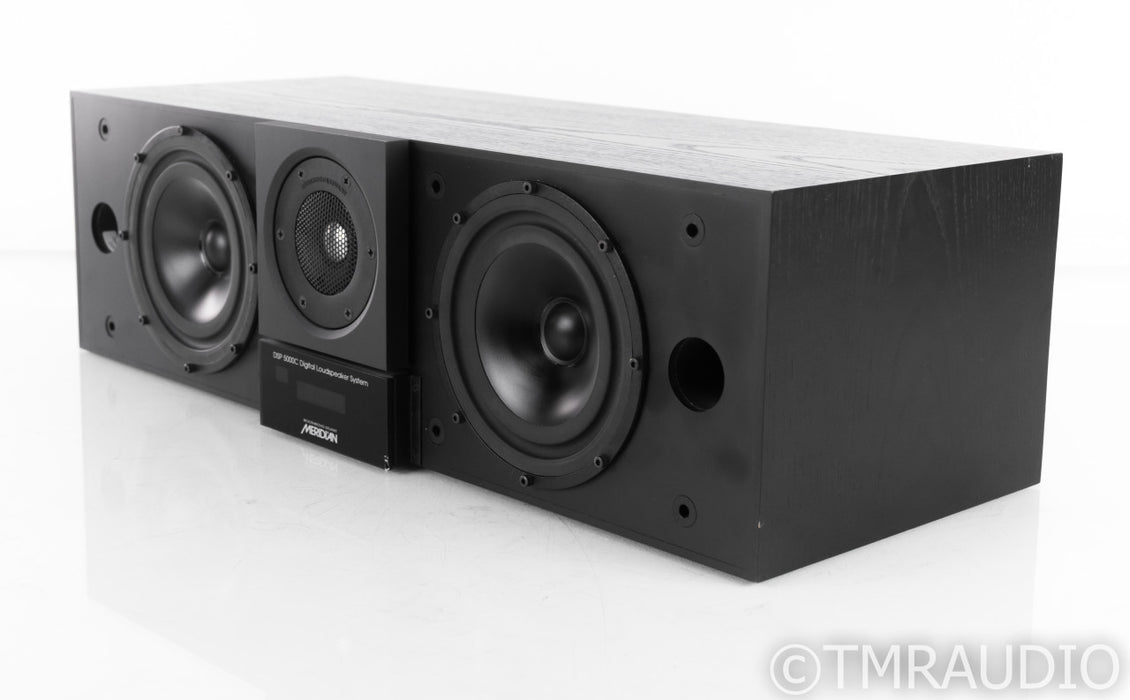 Meridian DSP5000C Digital Powered Center Channel Speaker; Black Finish
