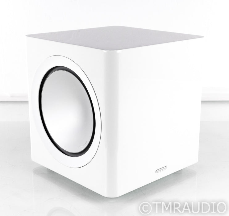 Monitor Audio Radius 390 10" Powered Subwoofer; Gloss White