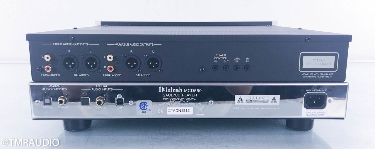 McIntosh MCD550 SACD / CD Player