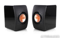 KEF LS50 Bookshelf Speakers; Black Pair; LS-50