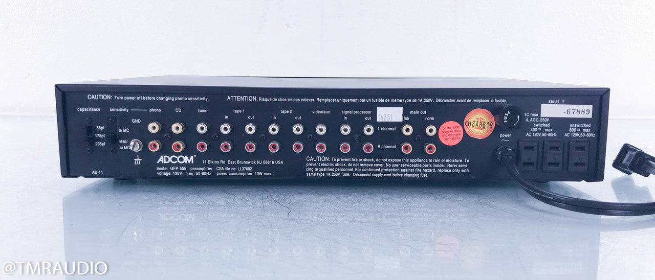Adcom GFP-555 Stereo Preamplifier