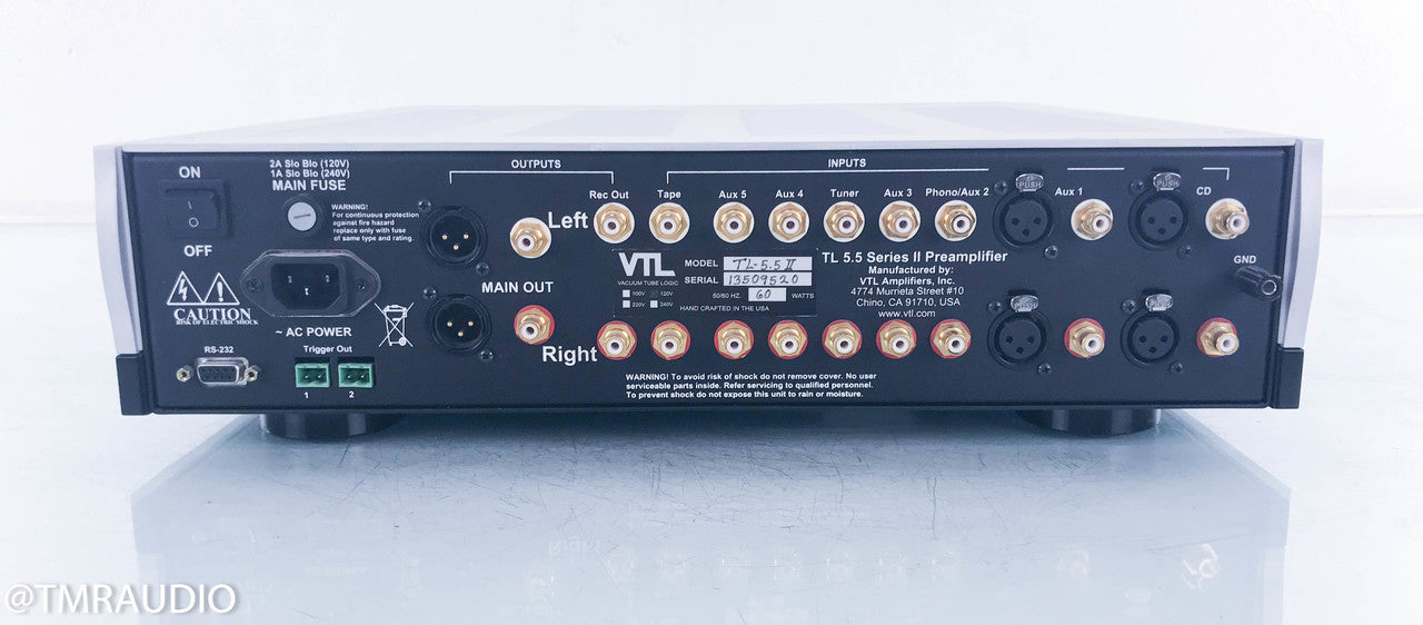 VTL TL-5.5 Series II Stereo Tube Preamplifier
