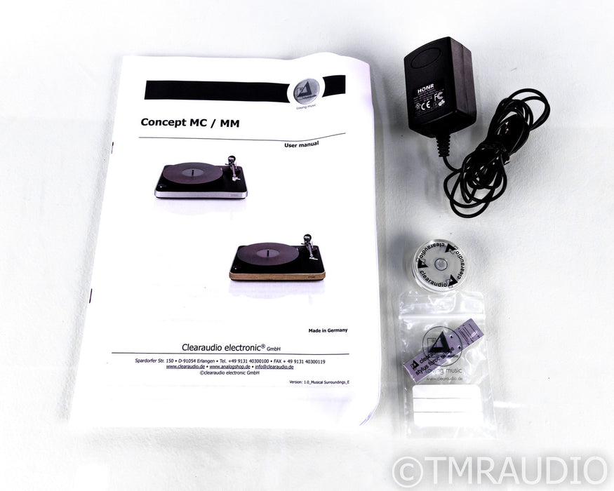 ClearAudio Concept Turntable; Concept V2 MM Cartridge