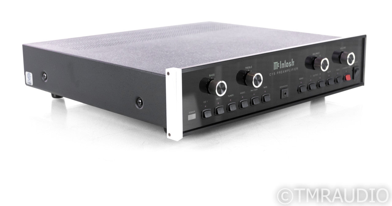 McIntosh C15 Stereo Preamplifier; C-15; MM Phono; Remote
