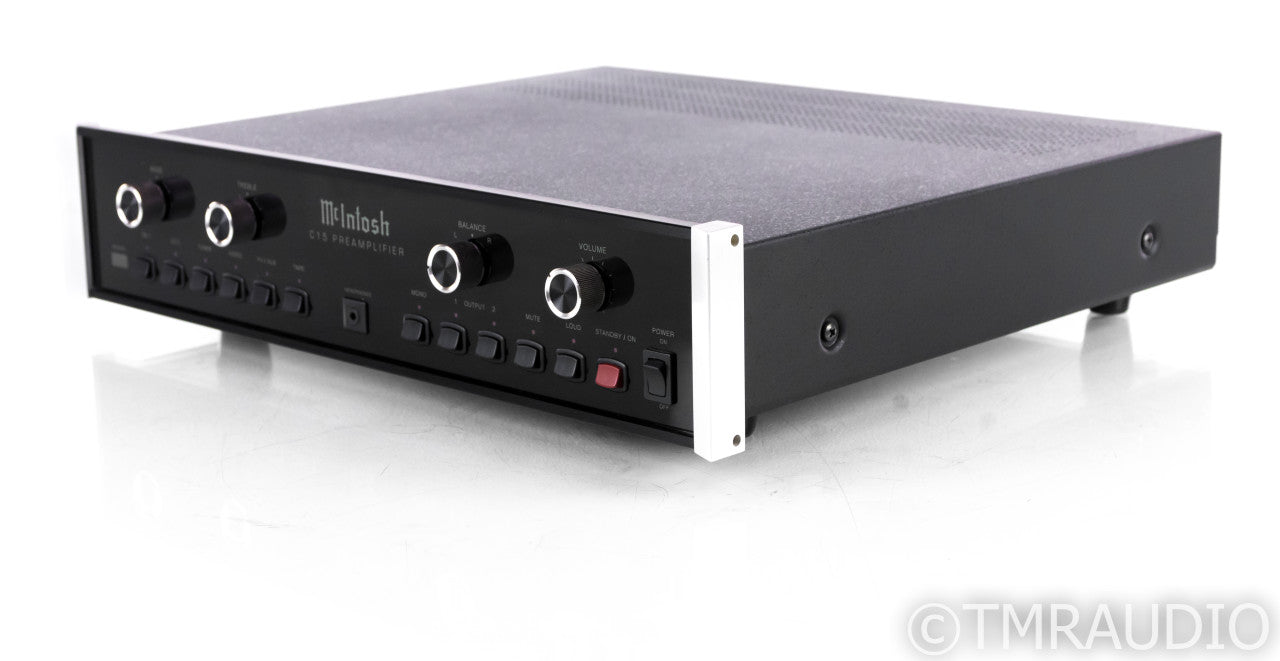 McIntosh C15 Stereo Preamplifier; C-15; MM Phono; Remote