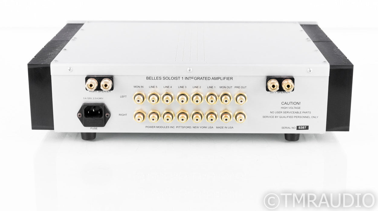 Belles Soloist 1 Stereo Integrated Amplifier; Remote