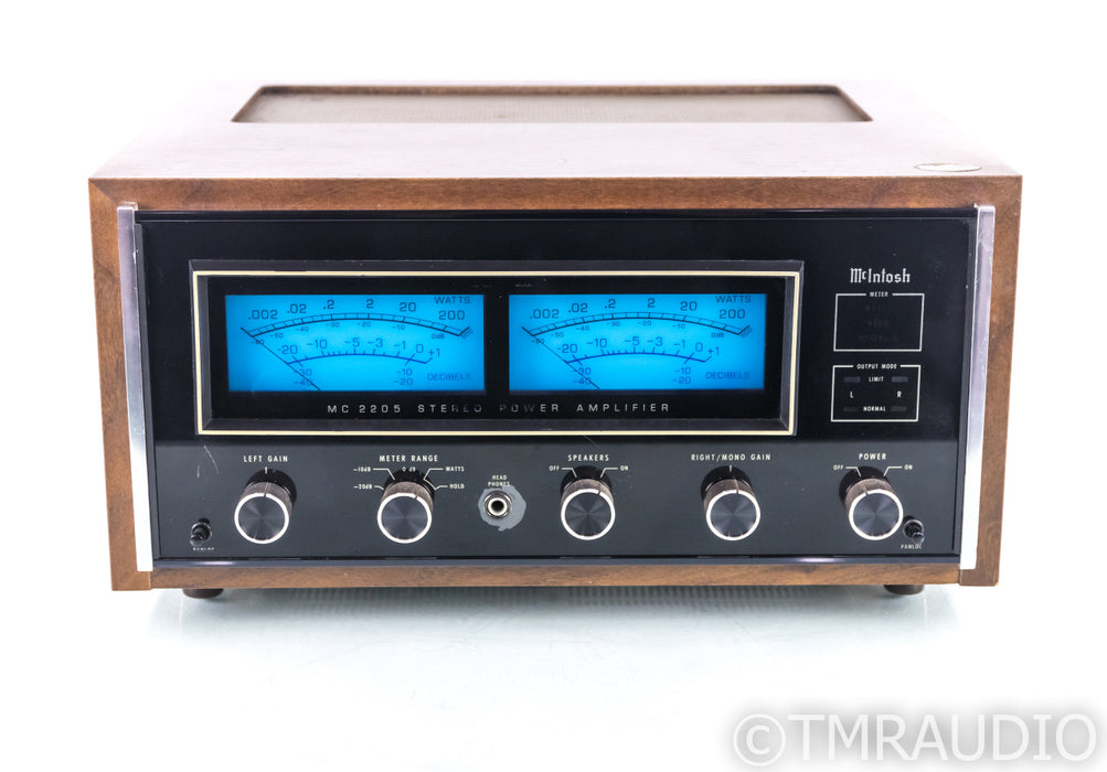 McIntosh MC2205 Vintage Stereo Power Amplifier