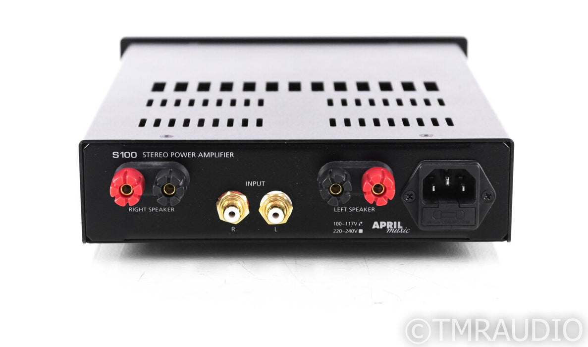 April Music Stello S100 Stereo Power Amplifier; S-100