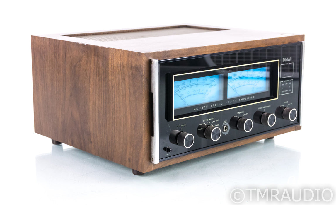 McIntosh MC2205 Vintage Stereo Power Amplifier