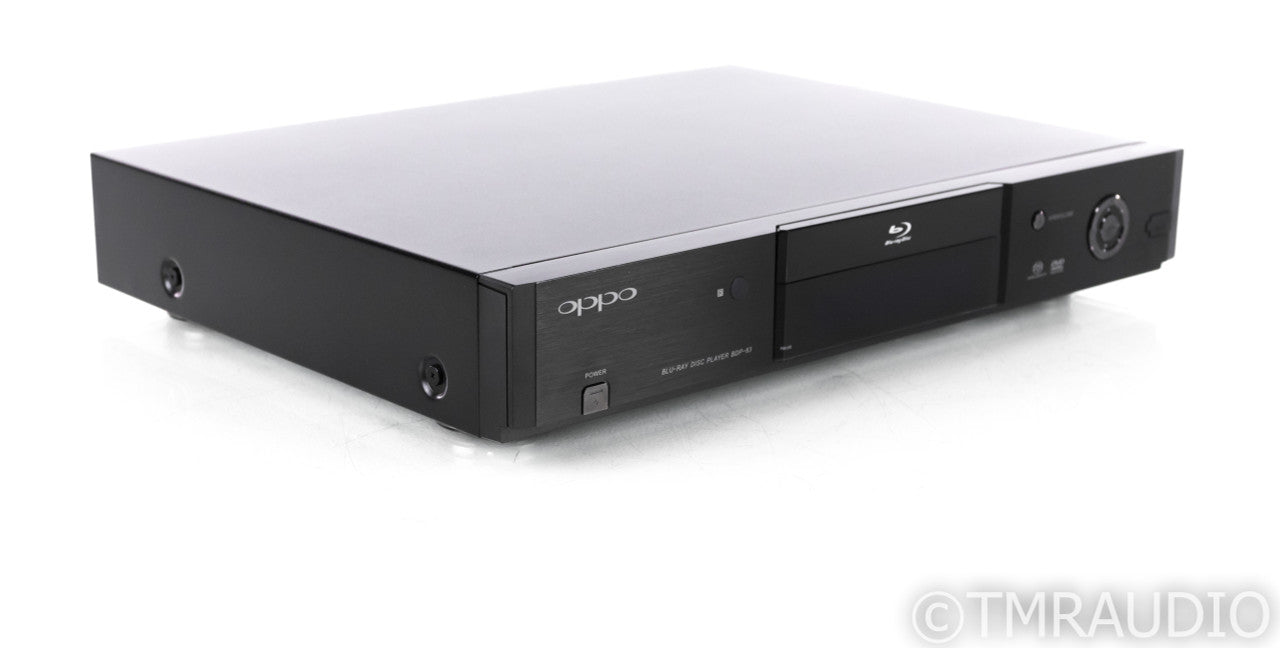 Oppo BDP-83 Universal Blu-Ray Player; BDP83; Remote