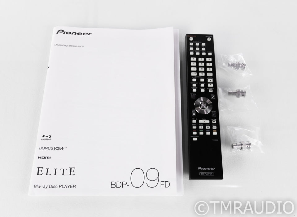 Pioneer Elite BDP-09FD Universal Blu-Ray Player; BDP09FD; Remote