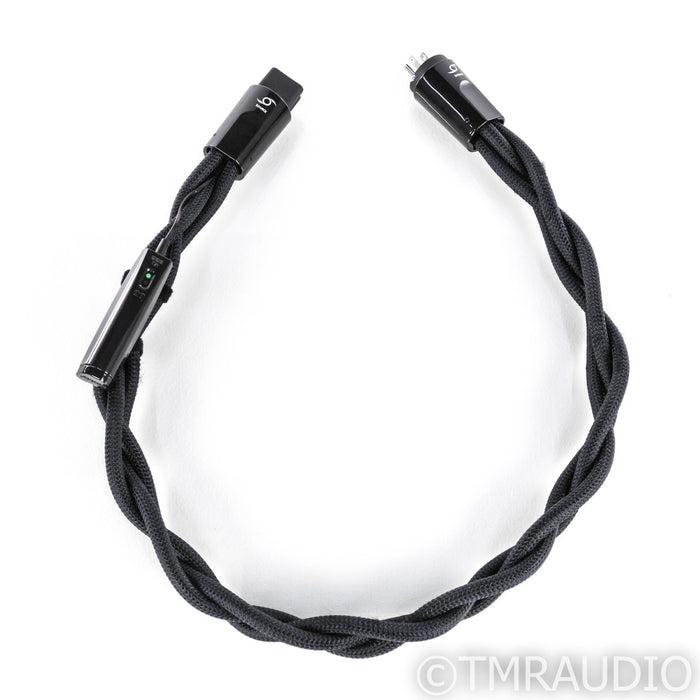 AudioQuest Hurricane Source 20A Power Cable; 1m AC Cord; 72V DBS (Demo)