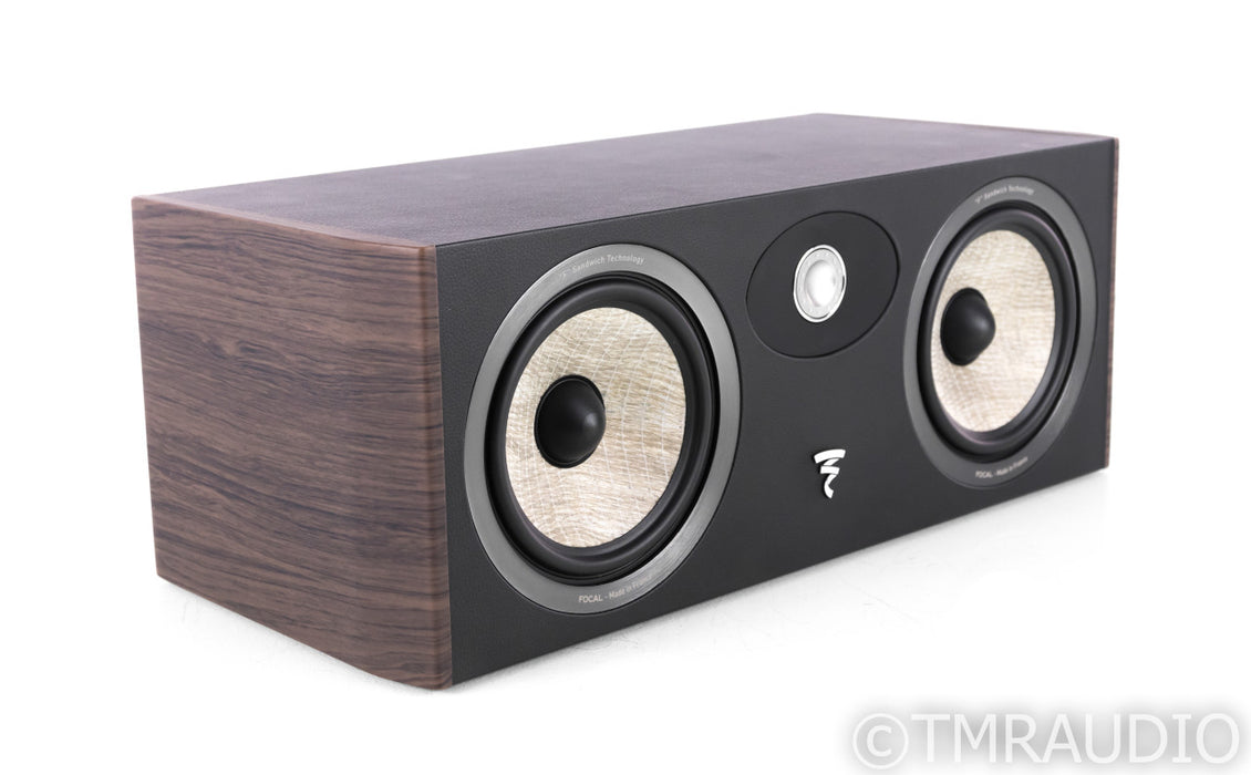 Focal Aria CC900 Center Channel Speaker; Walnut