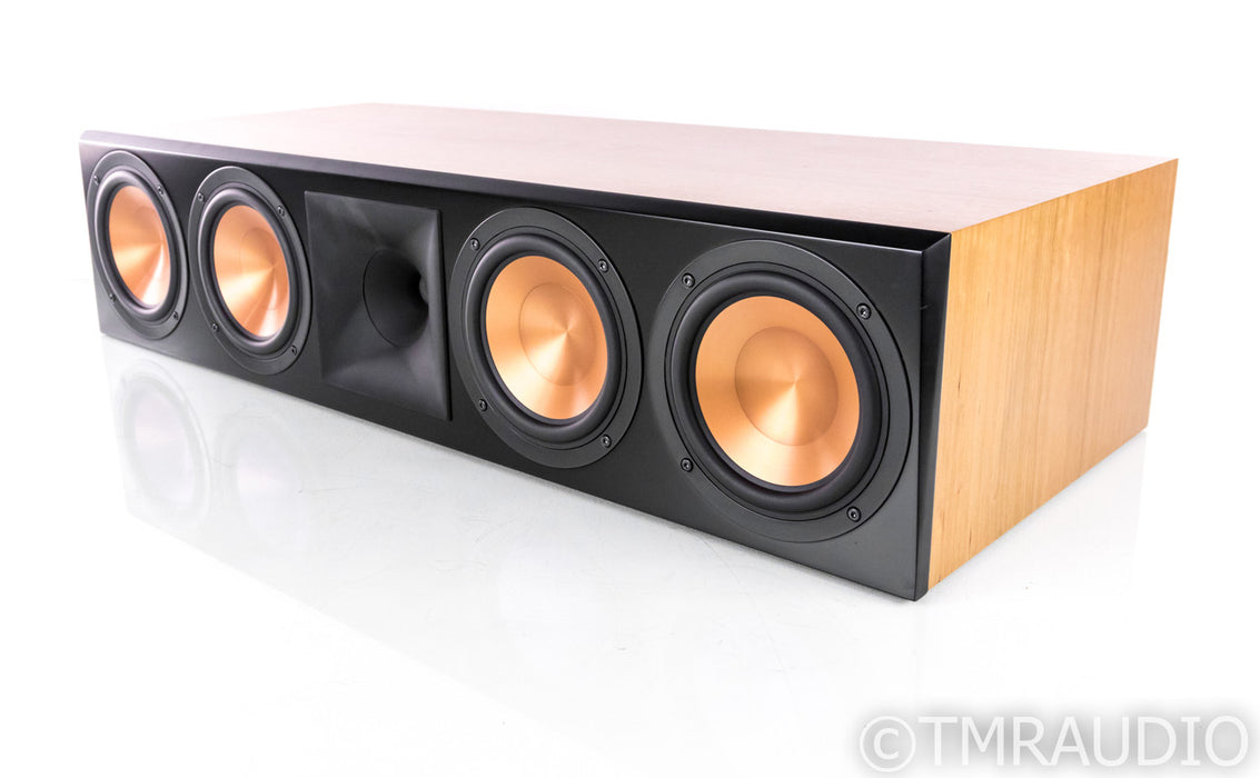 Klipsch RC-64 III Center Channel Speaker; RC64 Mk III; Natural Cherry