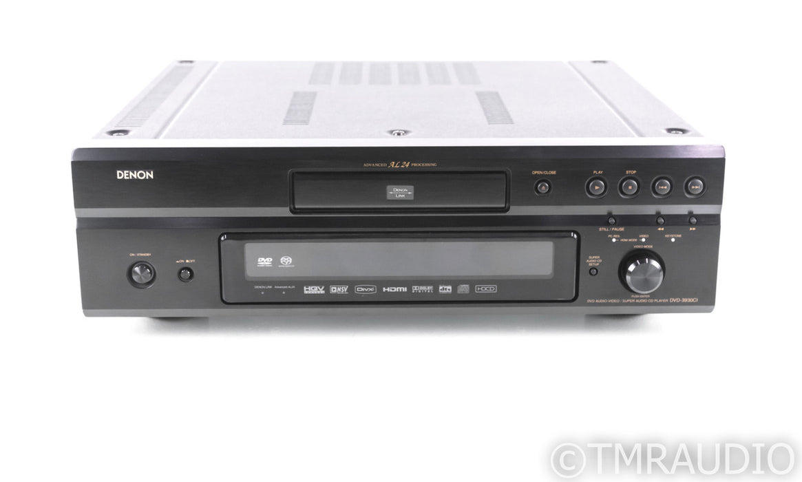 Denon DVD-3930CI DVD / SACD / CD Player; Signature Edition; AS-IS (No HDMI Out)