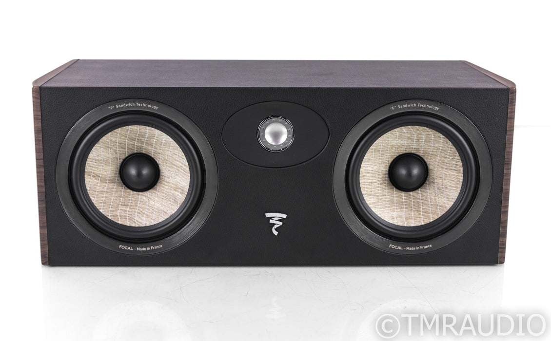 Focal Aria CC900 Center Channel Speaker; Walnut