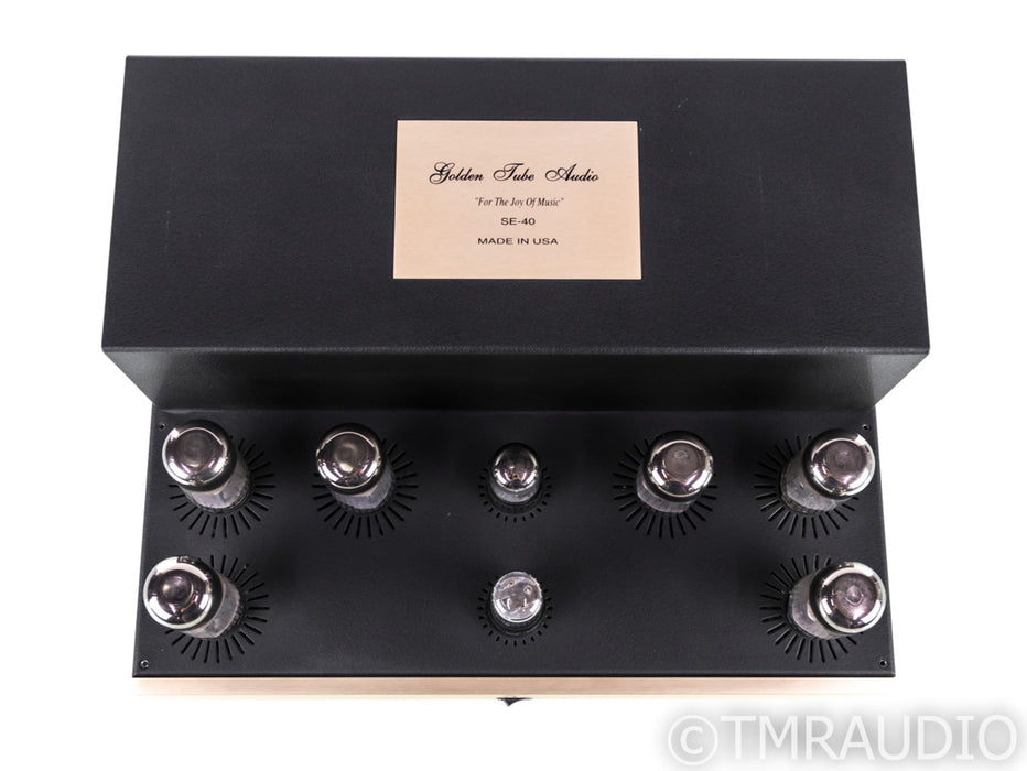 Golden Tube Audio SE-40 Stereo Tube Power Amplfiier; SE40