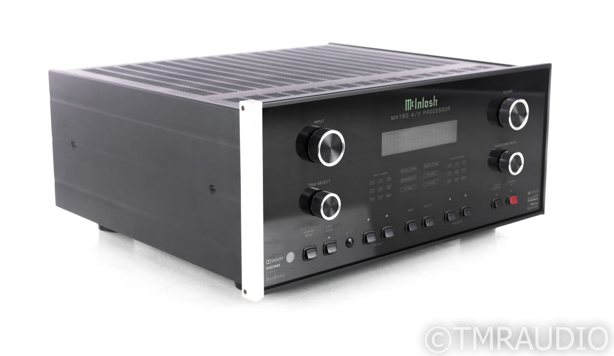 McIntosh MX160 11.1 Channel Home Theater Processor; 4K UHD; Dolby Atmos; Auro 3D